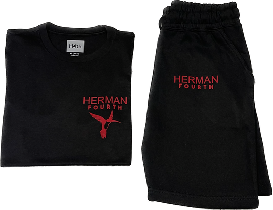 Herman Fourth Short Set | Black